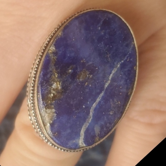 New Lapis Lazuli 925 Silver Ring. - Picture 16 of 16